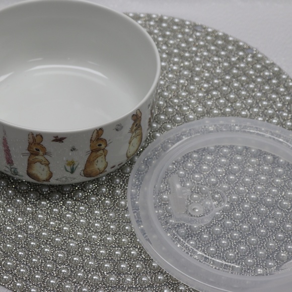 BEATRIX POTTER PETER BUNNY RABBIT STORAGE BOWLS W/LID VENT DIAL - NEW - 6PC SET - Picture 8 of 11